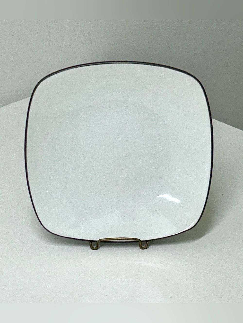 Noritake Colorwave CHOCOLATE Two Tone Square Salad Plate